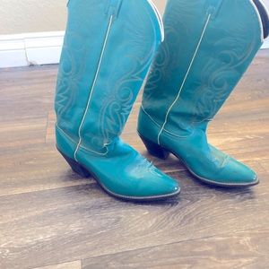 Turquoise Cowboy Boots- Sheplers Brand